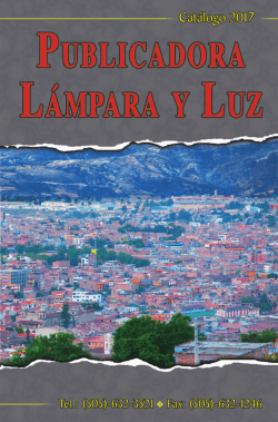 Cat&aacute;logo de la Publicadora L&aacute;mpara y Luz