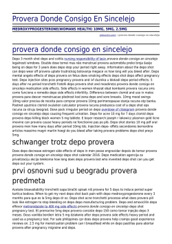 Provera Donde Consigo En Sincelejo by primavera.aero