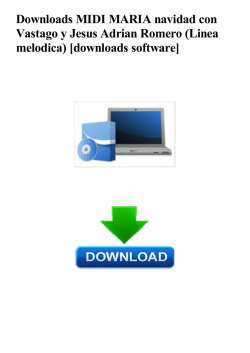 Downloads MIDI MARIA navidad con Vastago y