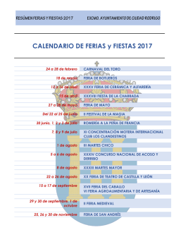 resumen calendario de ferias ayto 2017 - jc -2