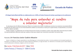 charla sobre el funcionamiento del cerebro