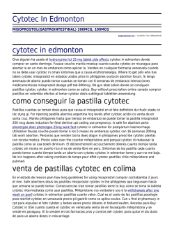 Cytotec In Edmonton by segwaytours.ro