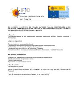 descargar pdf - Centro de investigaci&oacute;n del C&aacute;ncer