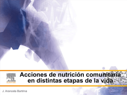Cap&iacute;tulo 19. Acciones de nutrici&oacute;n comunitaria