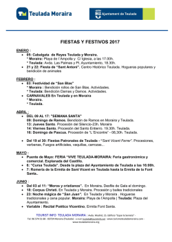 Descargar FIESTAS 2017 - Teulada