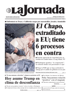 la portada en PDF - La Jornada