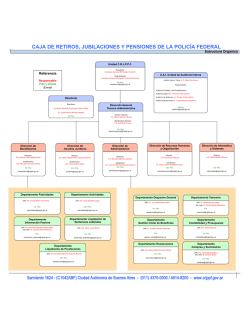 caja de retiros, jubilaciones y pensiones de la polic&iacute;a federal