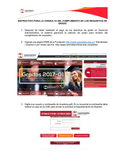 Instructivo para consulta cumplimiento requisitos