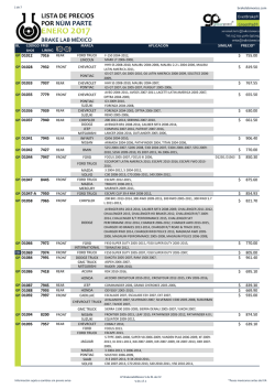 enero 2017 - BrakeLab M&eacute;xico