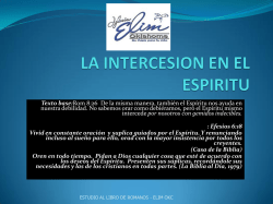 los obstaculos para la intercesion
