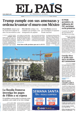 Trump cumple con sus amenazas y ordena levantar el muro con