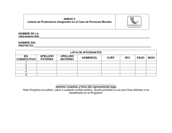 NOMBRE DE LA ORGANIZACI&Oacute;N: NOMBRE DEL PROYECTO:____