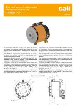 Alternador ATEX-IECEX