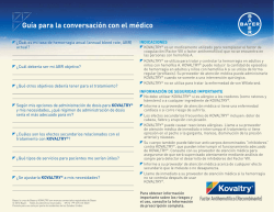 Gu&iacute;a de conversaci&oacute;n con el m&eacute;dico