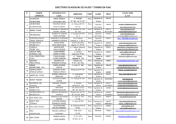 Agencias de Viajes y Turismo - VI Congreso Mundial de la Quinua