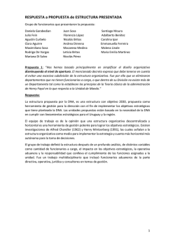 Respuesta de la DNA - Direcci&oacute;n Nacional de Aduanas