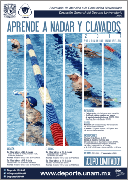 aprende a nadar y clavados