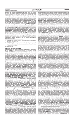 Descarga aqu&iacute; en PDF la Cas. Lab. 16967-2015, Lima.