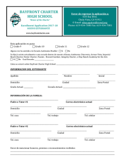 BAYFRONT CHARTER HIGH SCHOOL