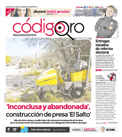 Inconclusa y abandonada