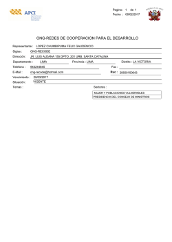 ong-redes de cooperacion para el desarrollo