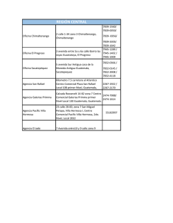 regi&oacute;n central
