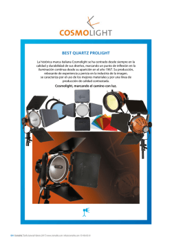 Lista de precios Cosmolight