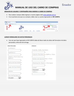 MANUAL DE USO DEL CARRO DE COMPRAS