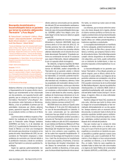 Toxic demyelinating neuropathy and leukoencephalopathy in