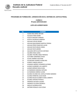 Curso 6 - Instituto de la Judicatura Federal