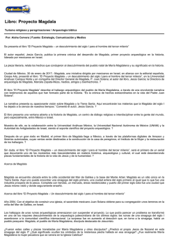 Libro: Proyecto Magdala