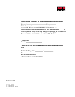 Para hacer uso de este beneficio, es obligatorio