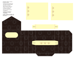 peque&ntilde;o sobre y cartas instrucciones:
