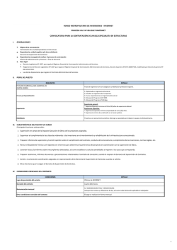 invermet proceso cas n&ordm; 001-2017-invermet convocatoria para la
