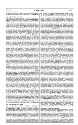 Descarga aqu&iacute; en PDF la Casaci&oacute;n Laboral 18032-2015