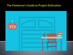 The Freelancer&rsquo;s Guide to Project Estimation