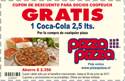 Cupon Bebida Coopeuch
