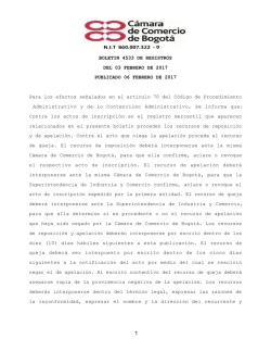 BOLETIN 4533 DE REGISTROS DEL 03
