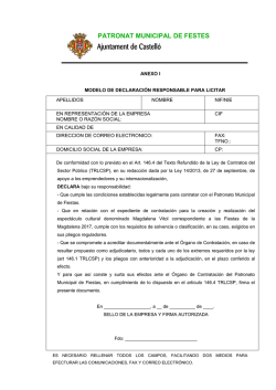 PATRONAT MUNICIPAL DE FESTES