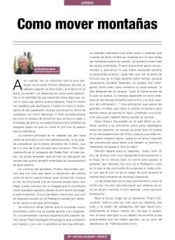 Como mover monta&ntilde;as