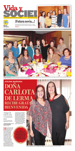 Do&ntilde;a De lerma - Agencia Imagen del Golfo