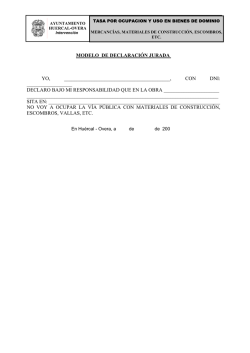 modelo de declaraci&oacute;n jurada yo - Ayuntamiento de Hu&eacute;rcal