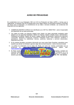 01. Aviso de Privacidad MERCATODO