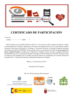 certificado de participaci&oacute;n