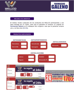 mecanica del beneficio productos participantes