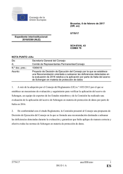 5779/17 ana/JDS/emv 1 DG D 1 A 1. A ra&iacute;z de la adopci&oacute;n por el