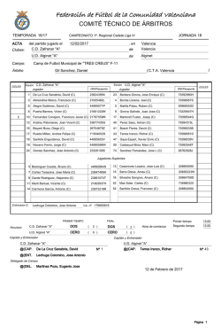 Federaci&oacute;n de F&uacute;tbol de la Comunidad Valenciana