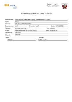 camara peruana del cafe y cacao