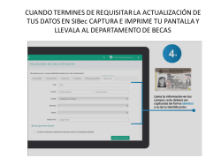 CAMBIA TU TARJETA DE BECAS