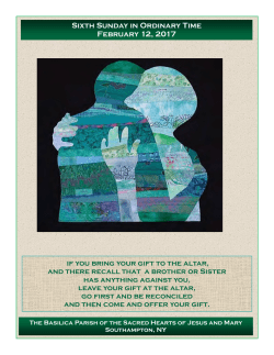 February 12 - Sacred Hearts of Jesus and Mary